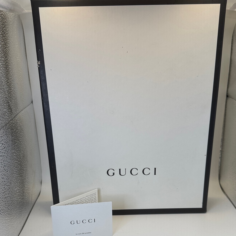 Gucci White Box with Black Border